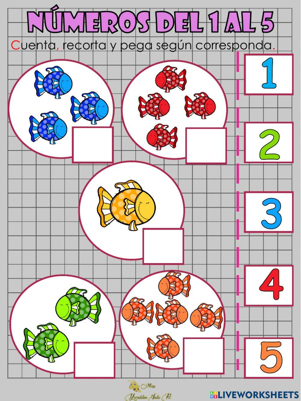 Asociación número cantidad