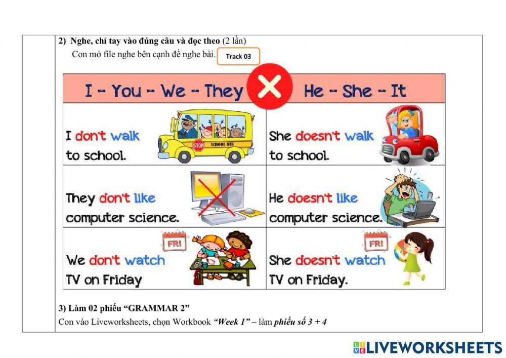 Phiếu hướng dẫn