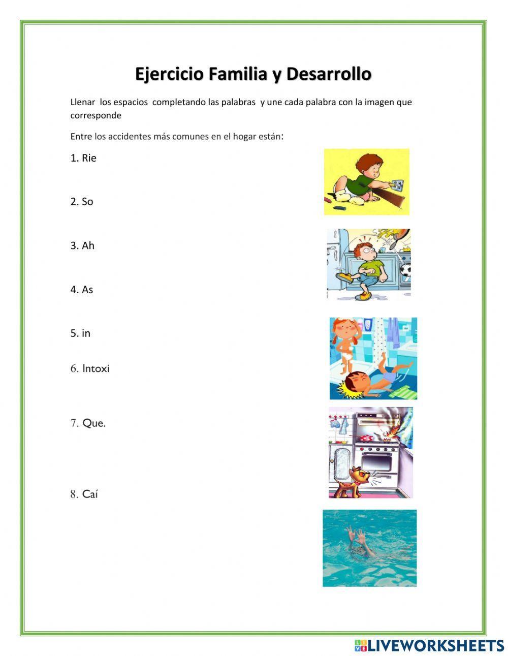 Prevención de accidentes en el hogar Prevención de accidentes en el hogar