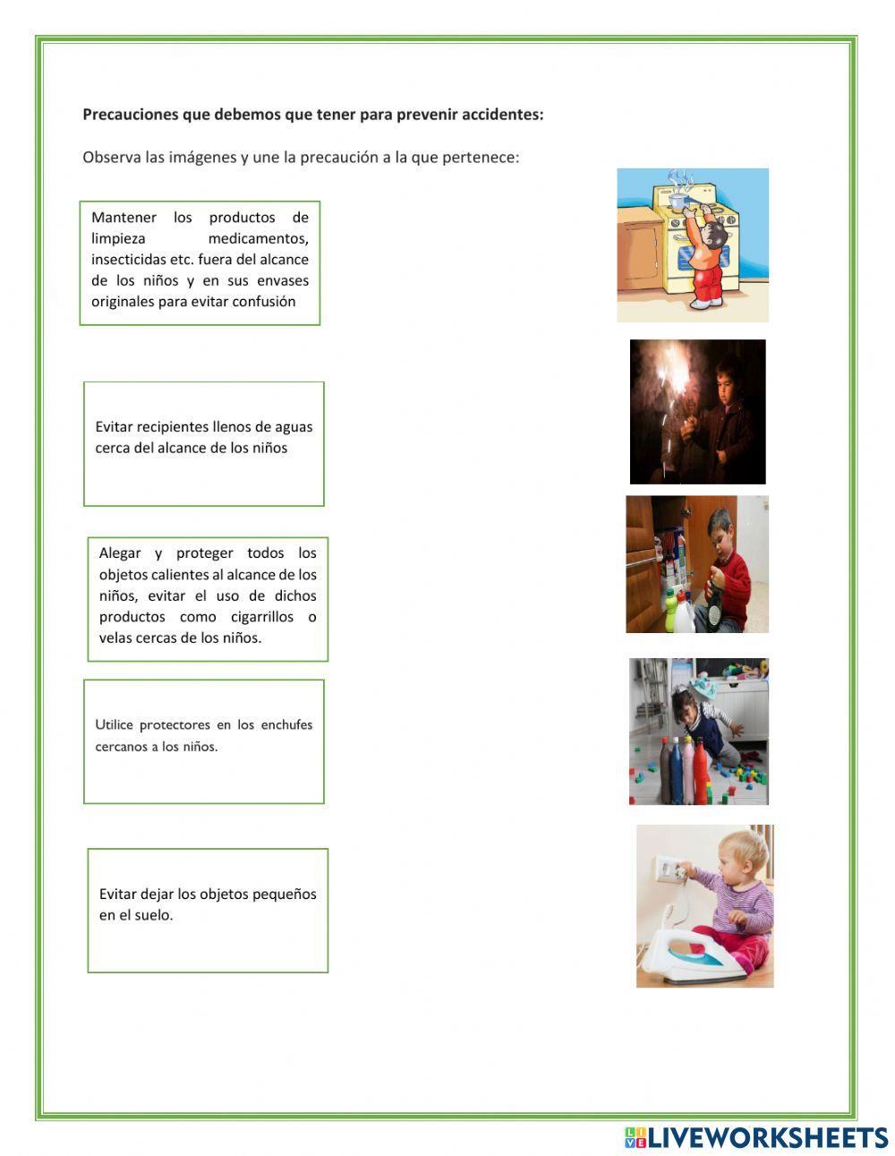 Prevención de accidentes en el hogar Prevención de accidentes en el hogar