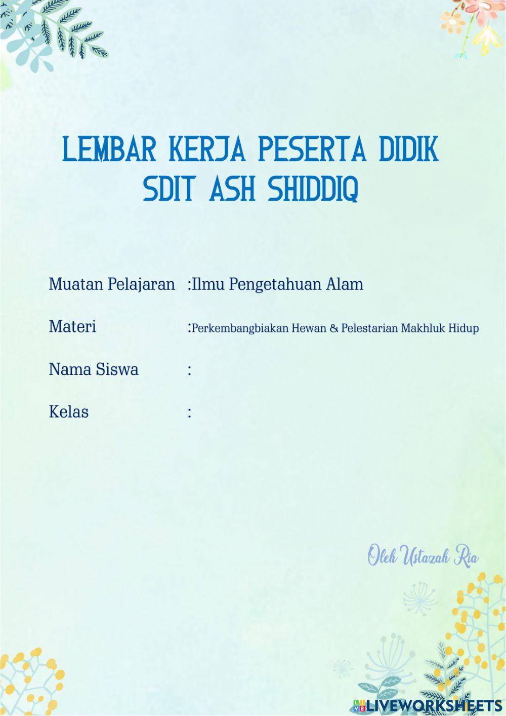 Perkembangbiakan Hewan