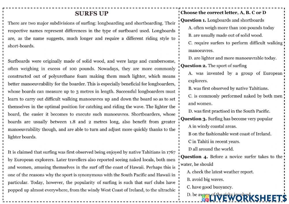 ielts reading multiple choice practice 3