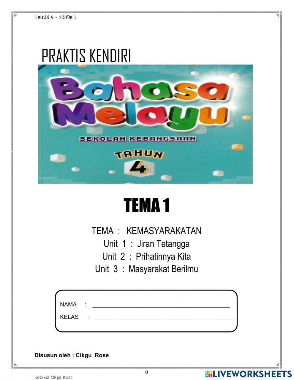 Modul 1 bahasa melayu tahun 4