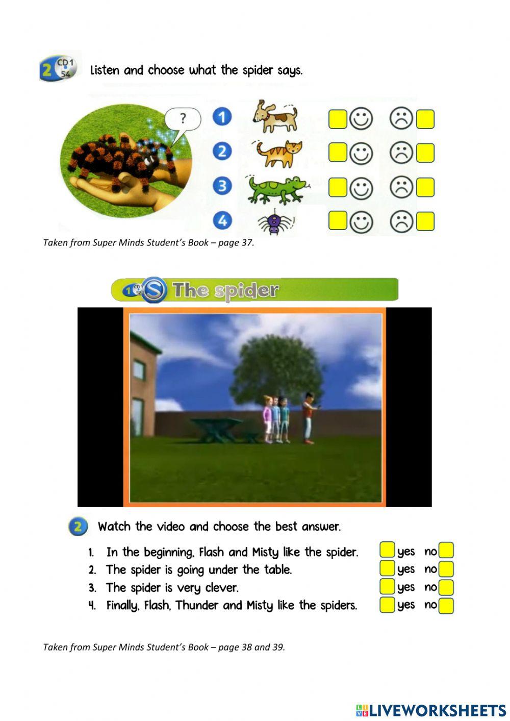 Year 1: Pet Show 4 - Plural form - like - don't like