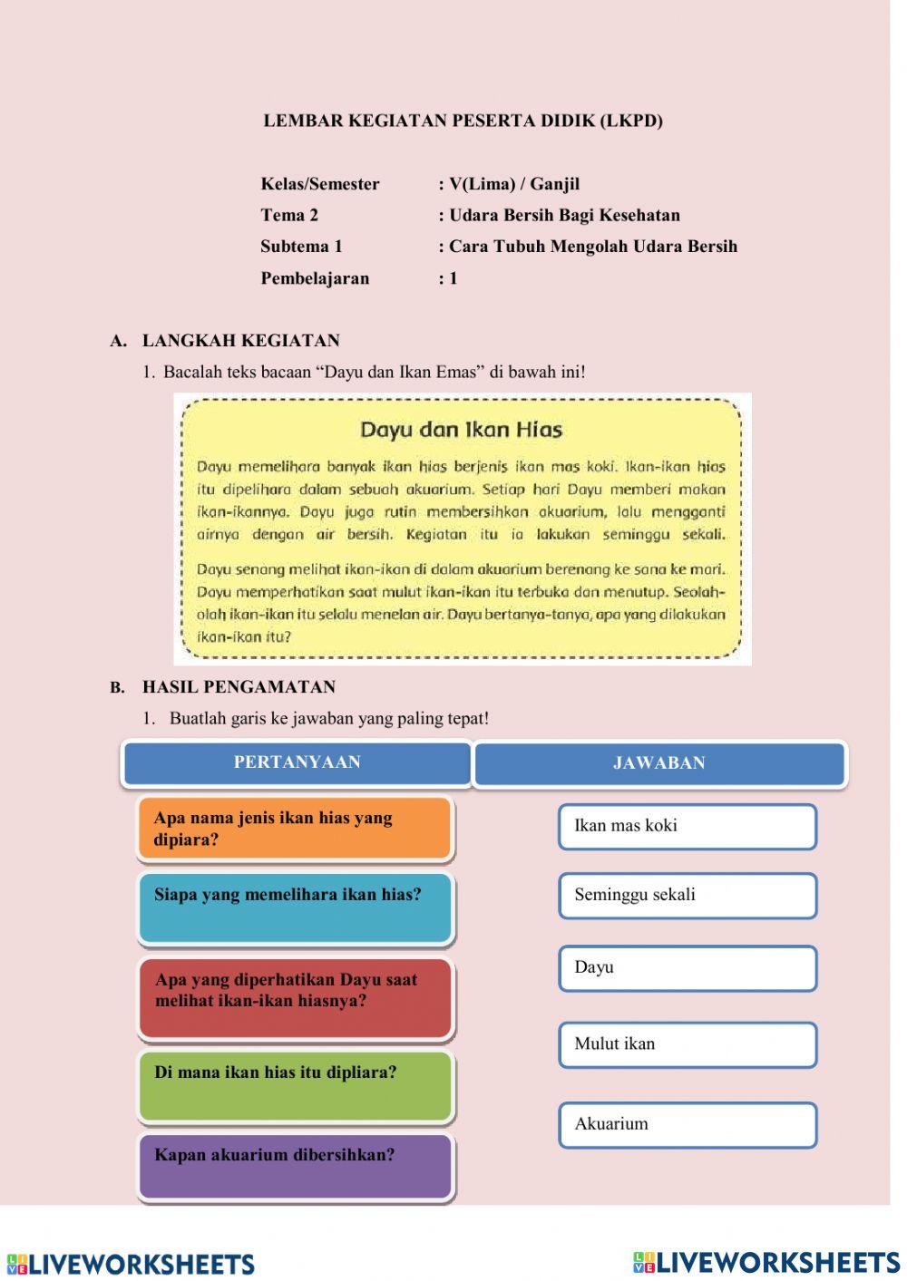 Alat Pernapasan Hewan