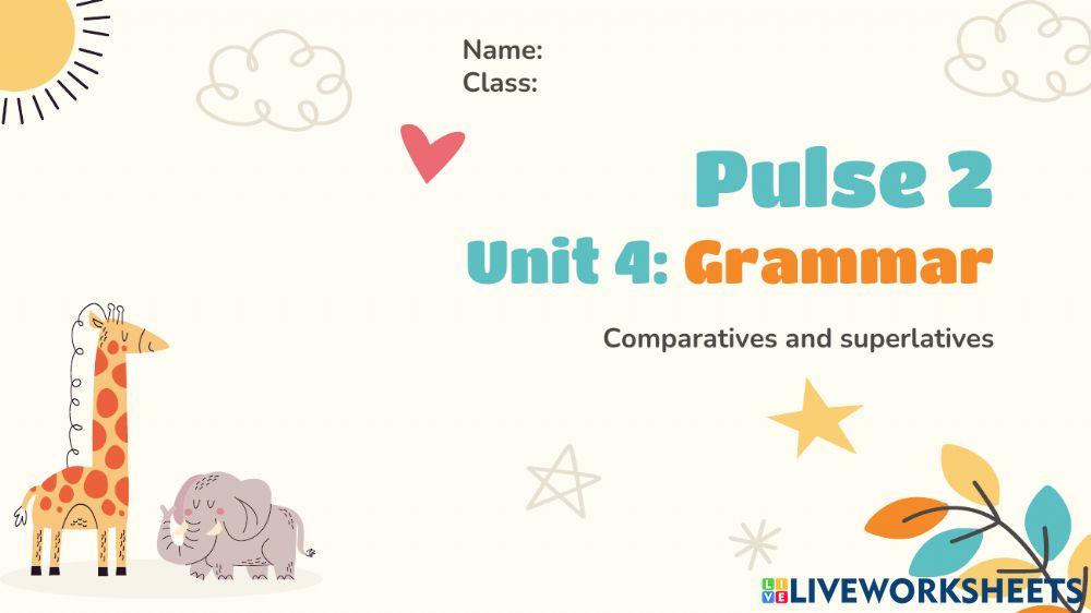 Pulse 2 Unit 4: Grammar