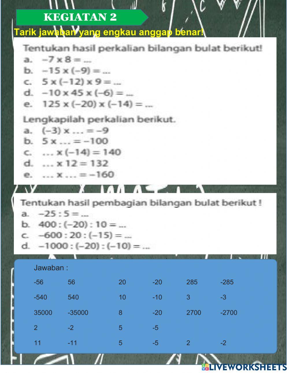LKPD Matematika 6