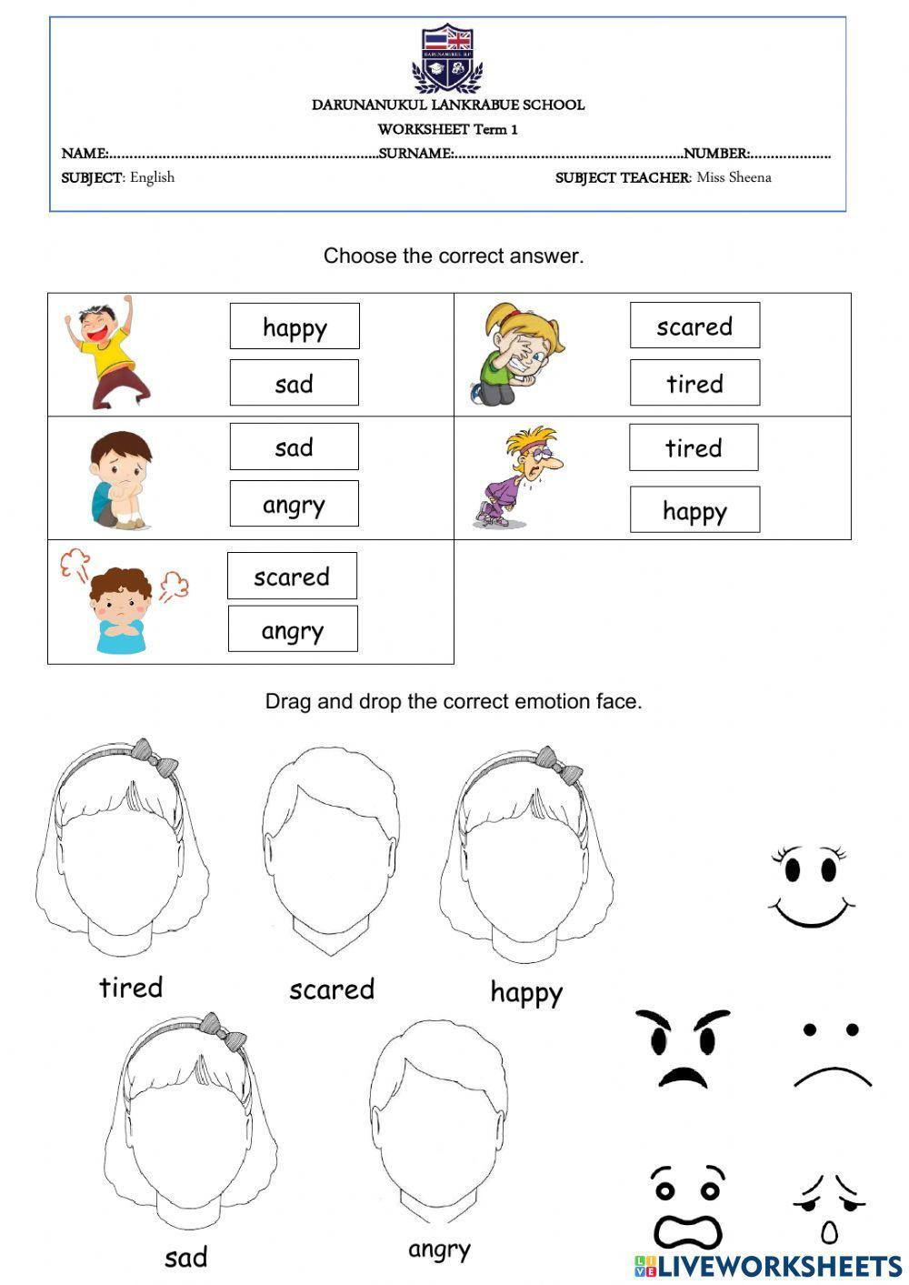 Feelings and Emotions