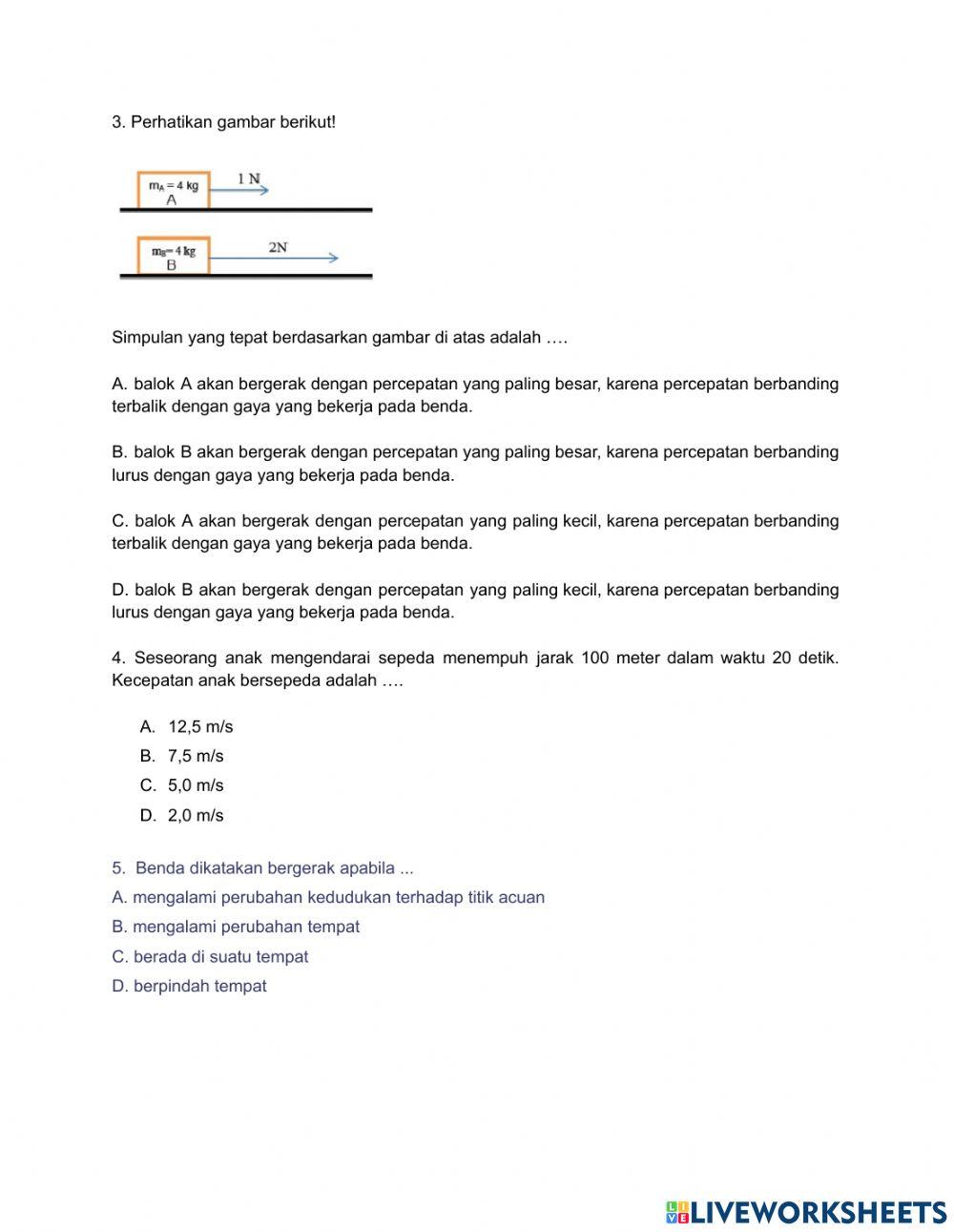 Lkpd gerak pada benda