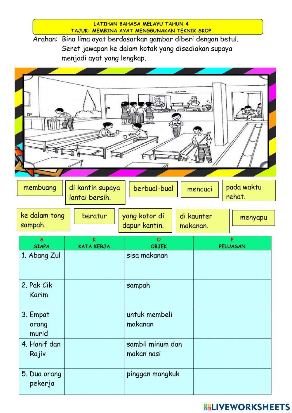 Bahasa Melayu Tahun 4
