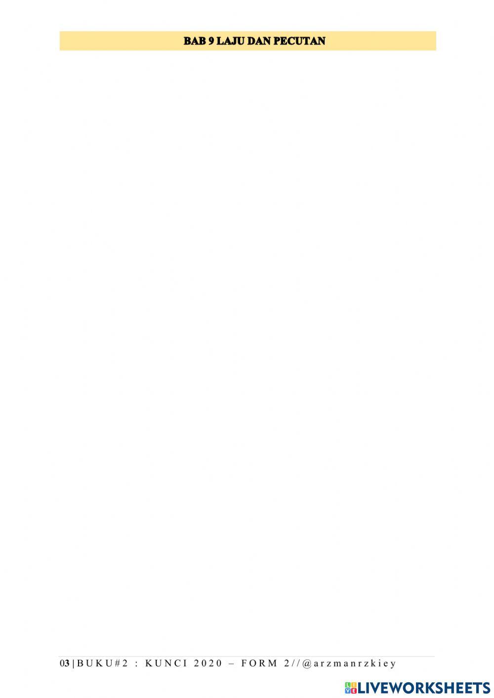 Bab 9 LAJU DAN PECUTAN