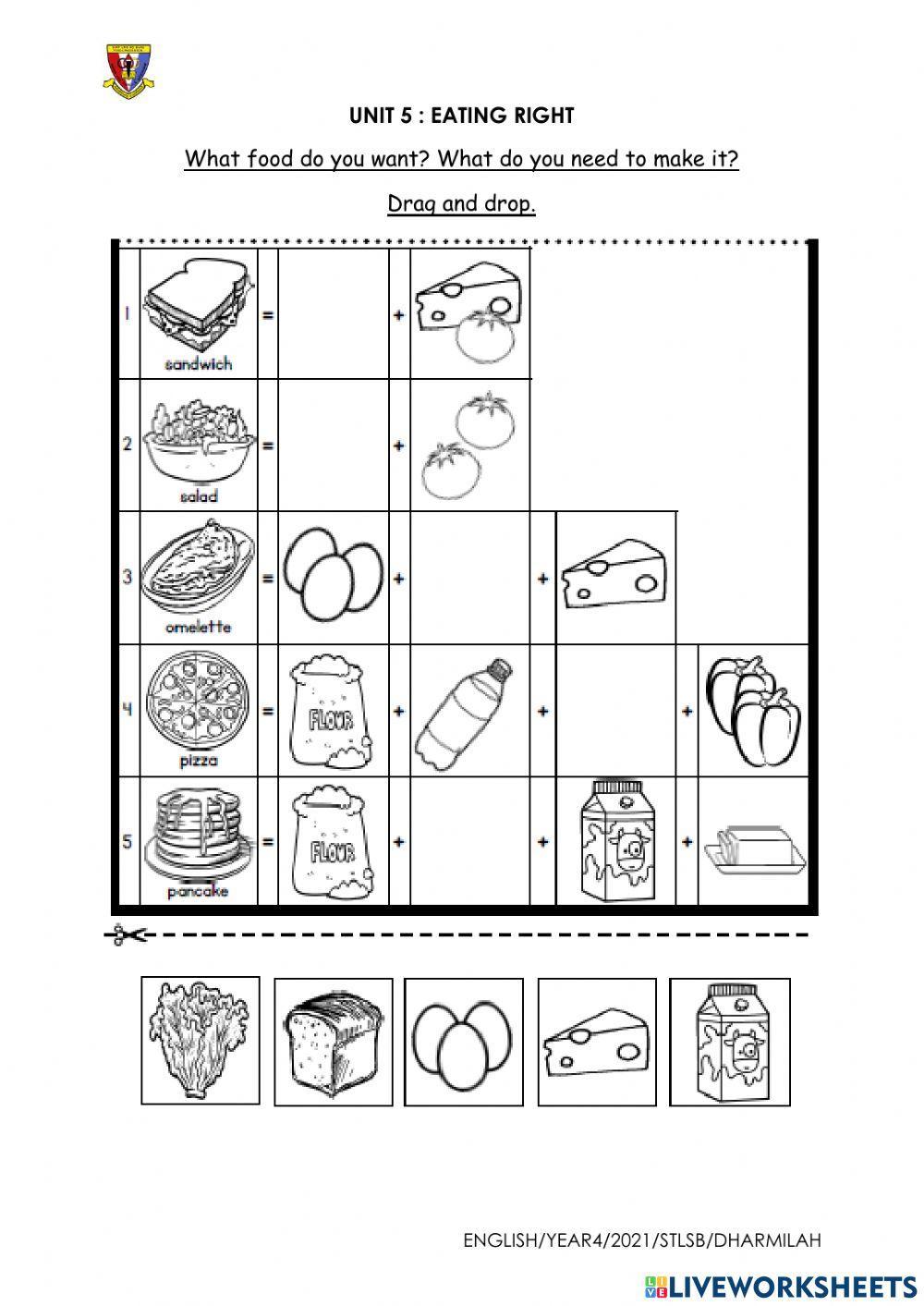 Eating Right-Unit 5-Year 4