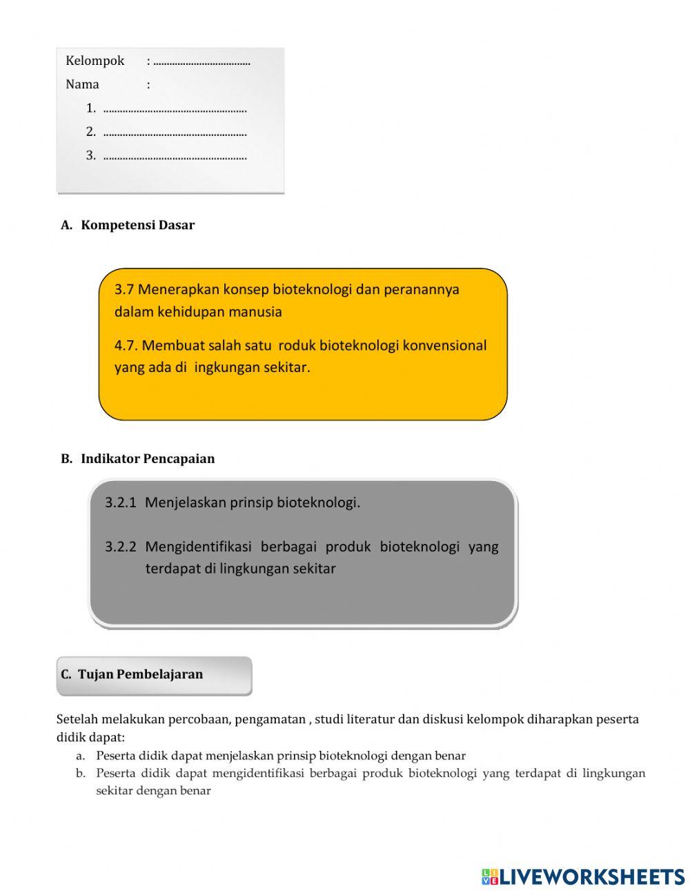 Produk Pangan Bioteknologi