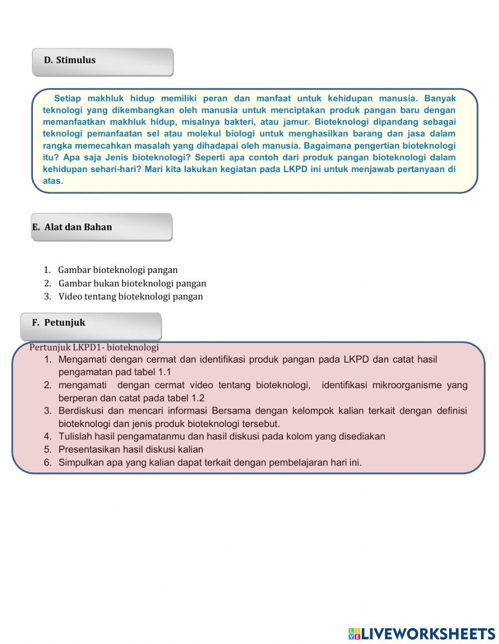 Produk Pangan Bioteknologi