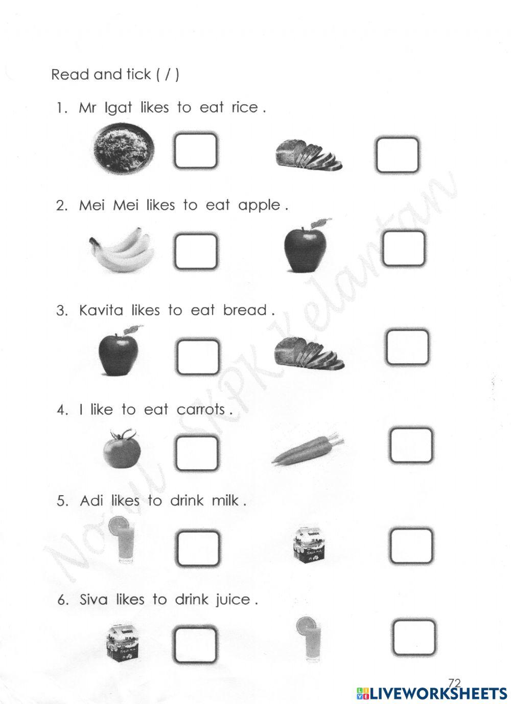 Food Pendidikan Khas (Learning disability)