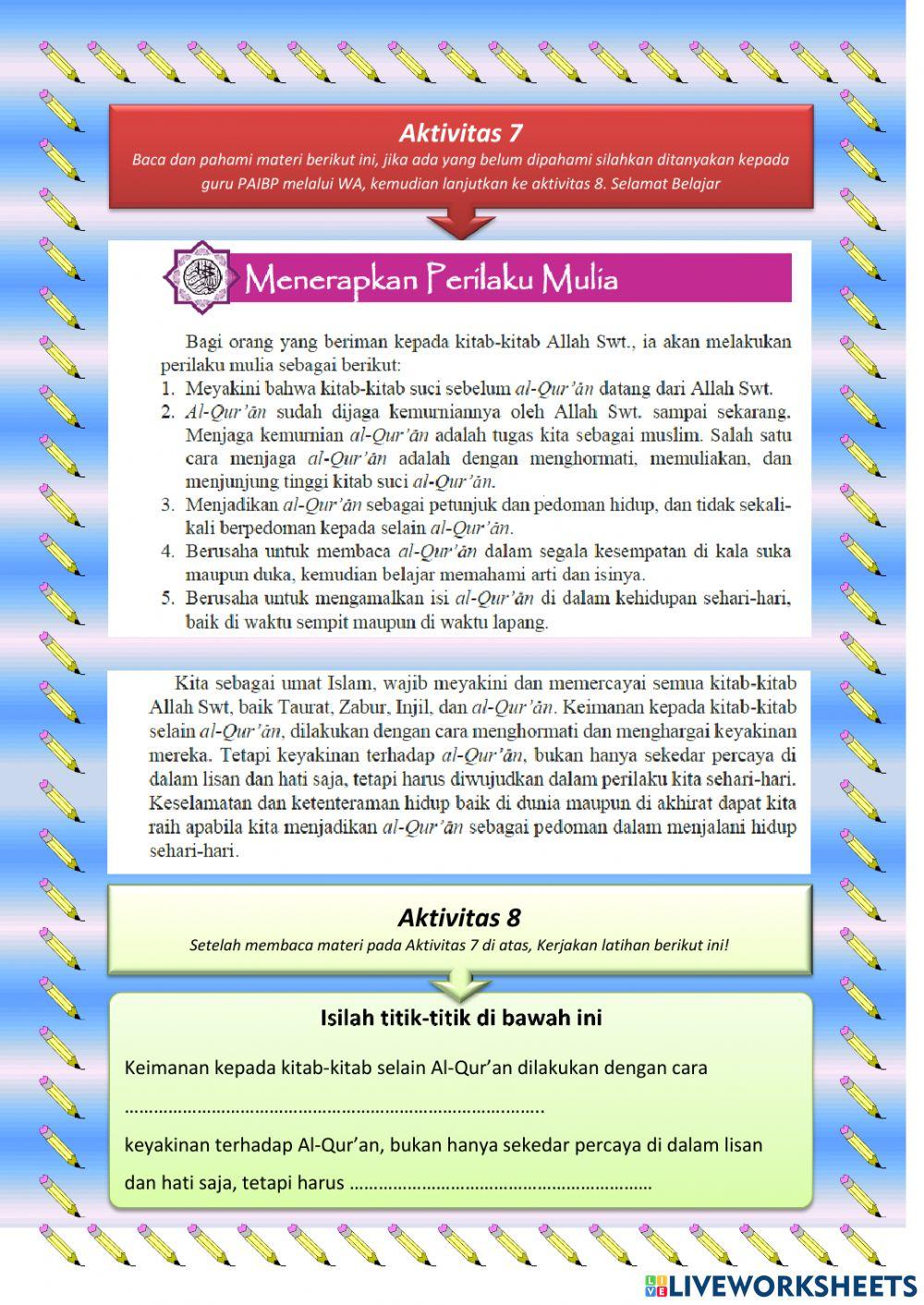 Lkpd 2 paibp kelas XI bab 1 (pertemuan kedua)