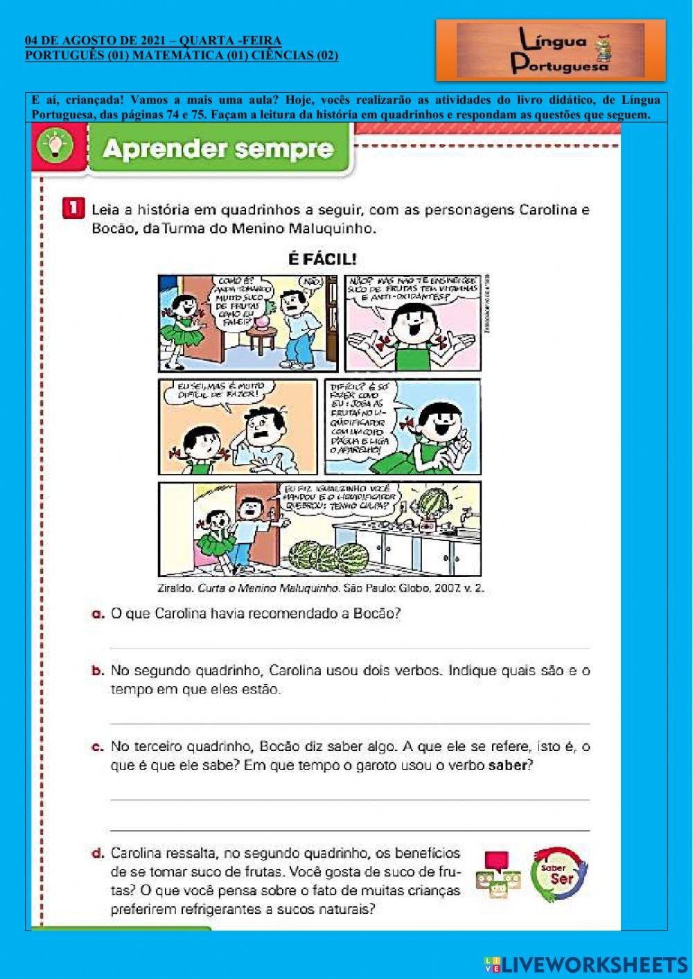 04 e 05 de agosto - parte 01