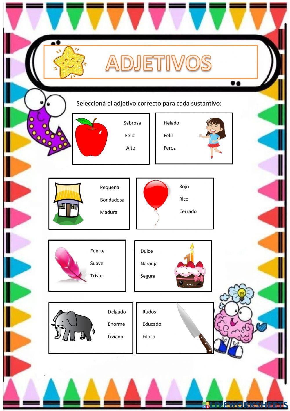 Lengua - Adjetivos