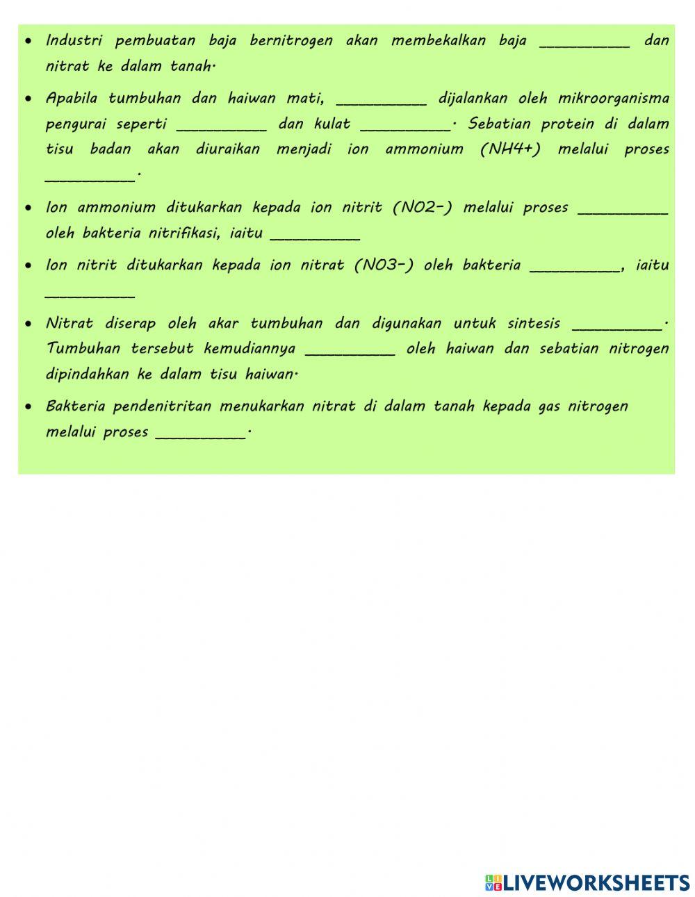 Praktis Sumatif 8 Biodiversiti