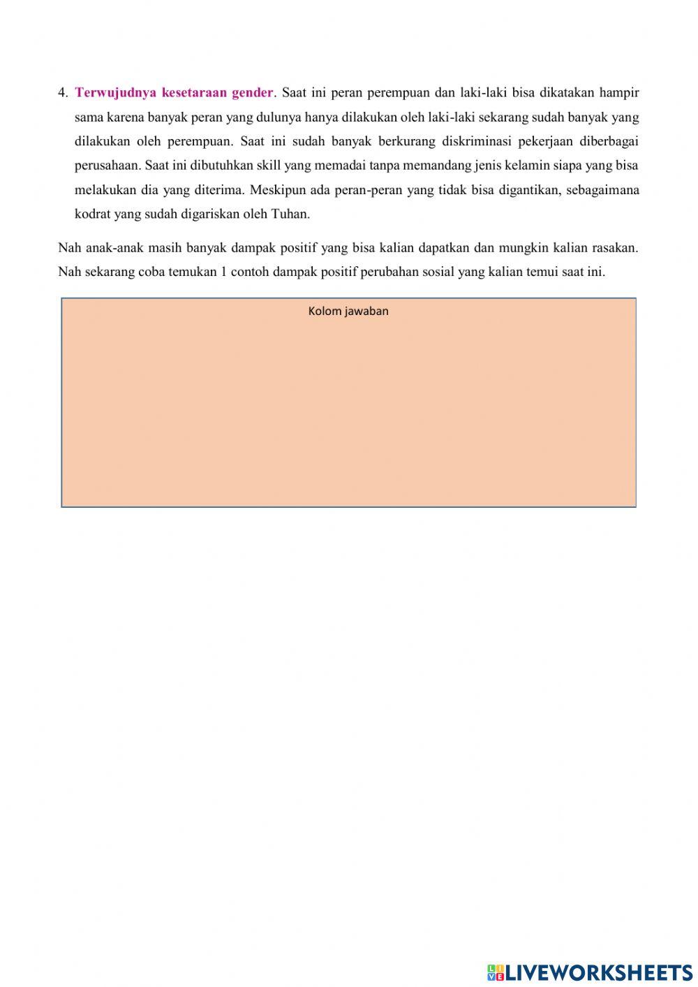 Sosiologi kelas XII pertemuan ke-7