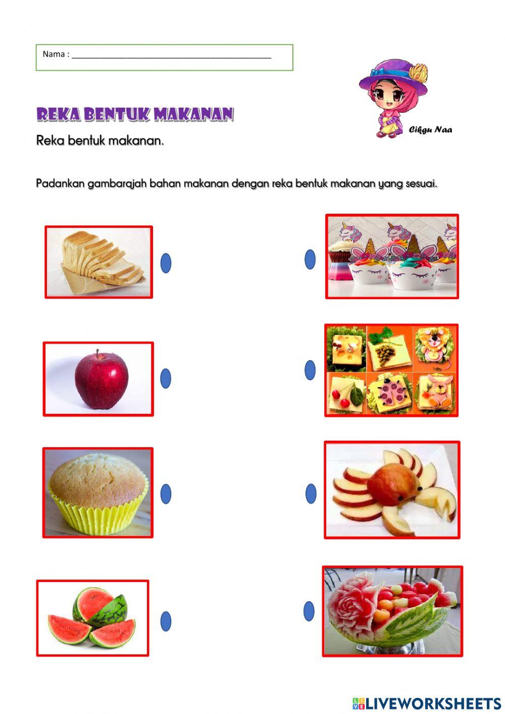 Reka Bentuk Makanan