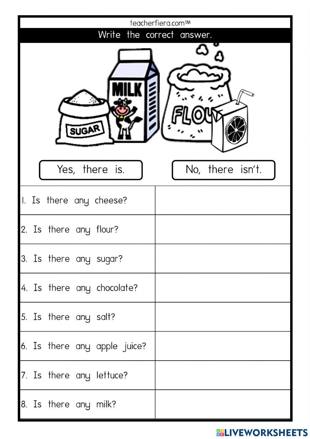 Yes There Is No There Isn t Worksheet 5113236 Yes There Is No There Isn t Worksheet 5113236