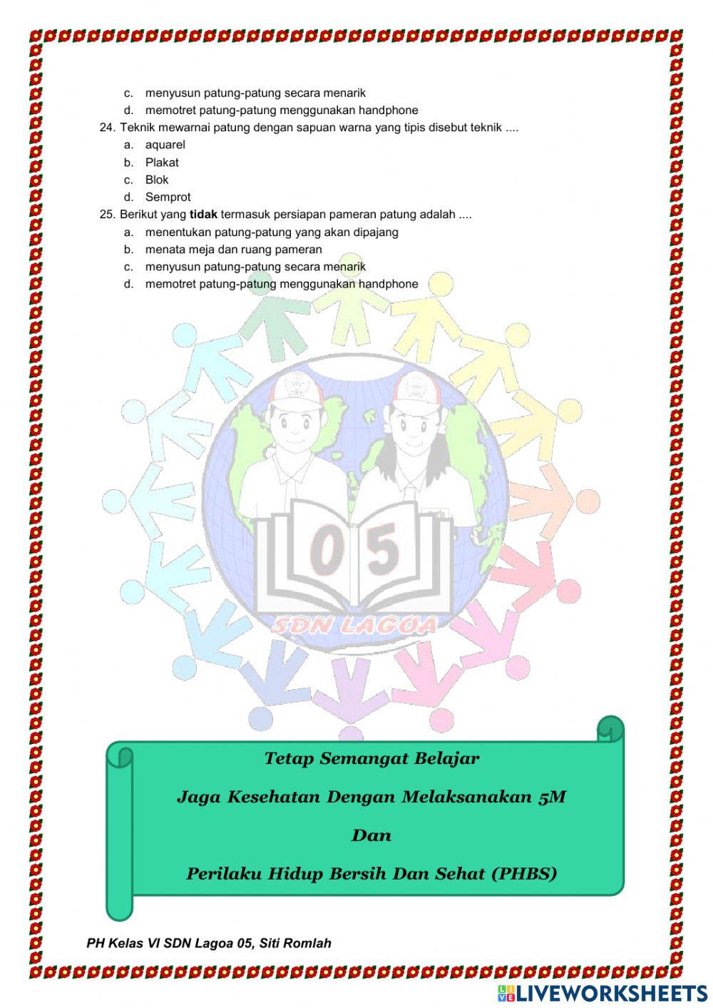 PH Tema 1 SB1 Kelas 6