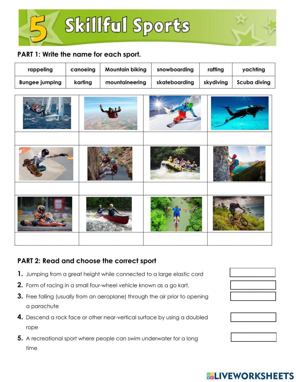Extreme sports Extreme sports