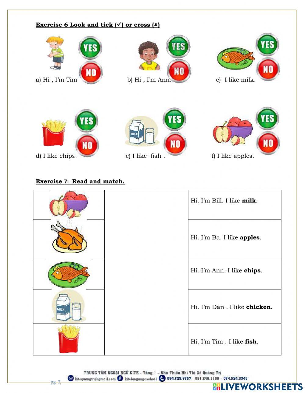 Unit 5: AT THE FISH AND CHIP SHOP