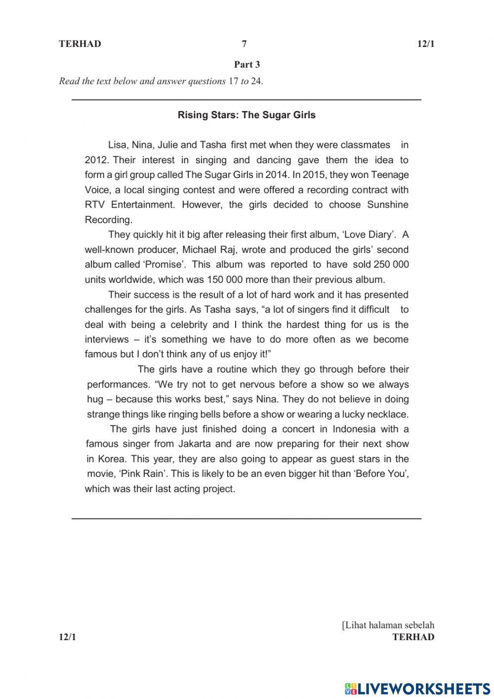 English ptp form 3 (part 3)