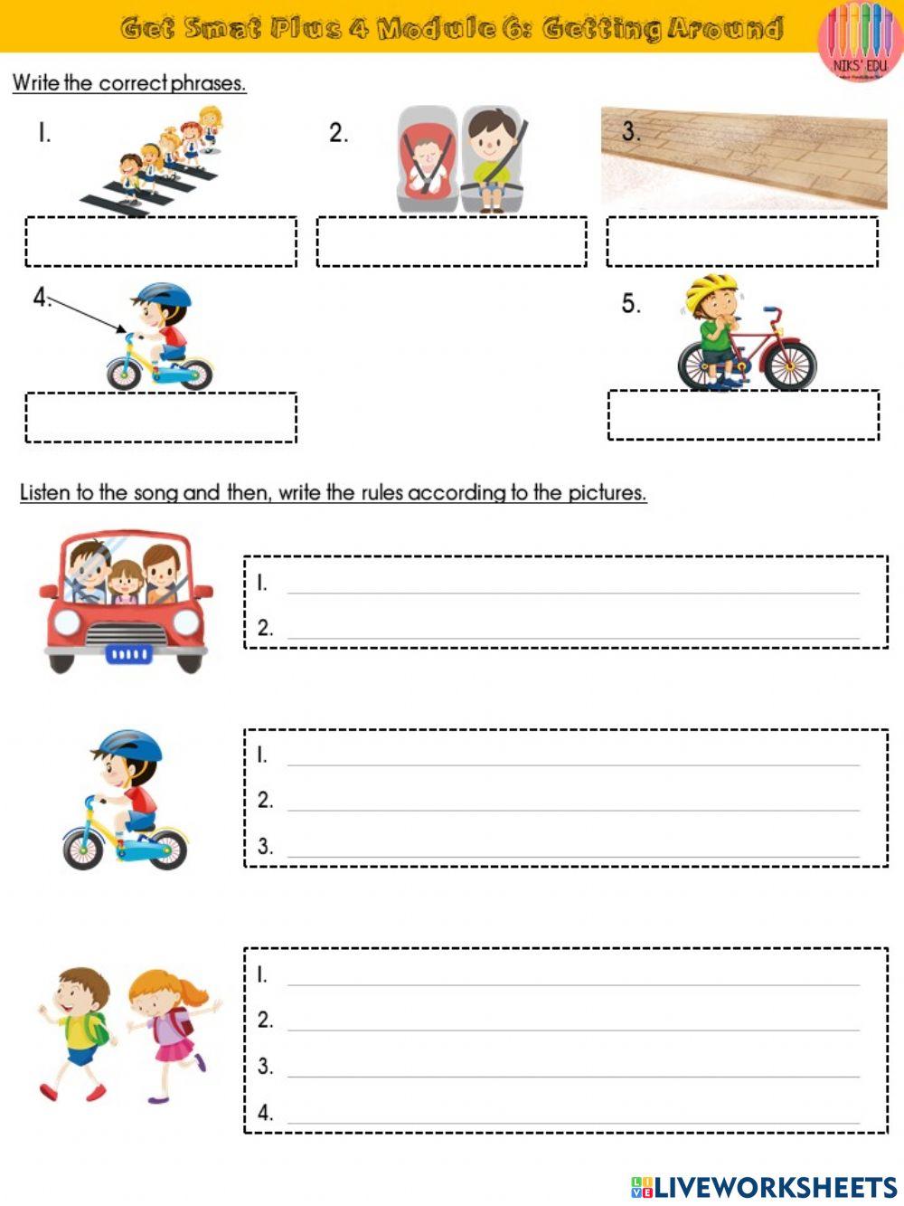 Getting around- Listening