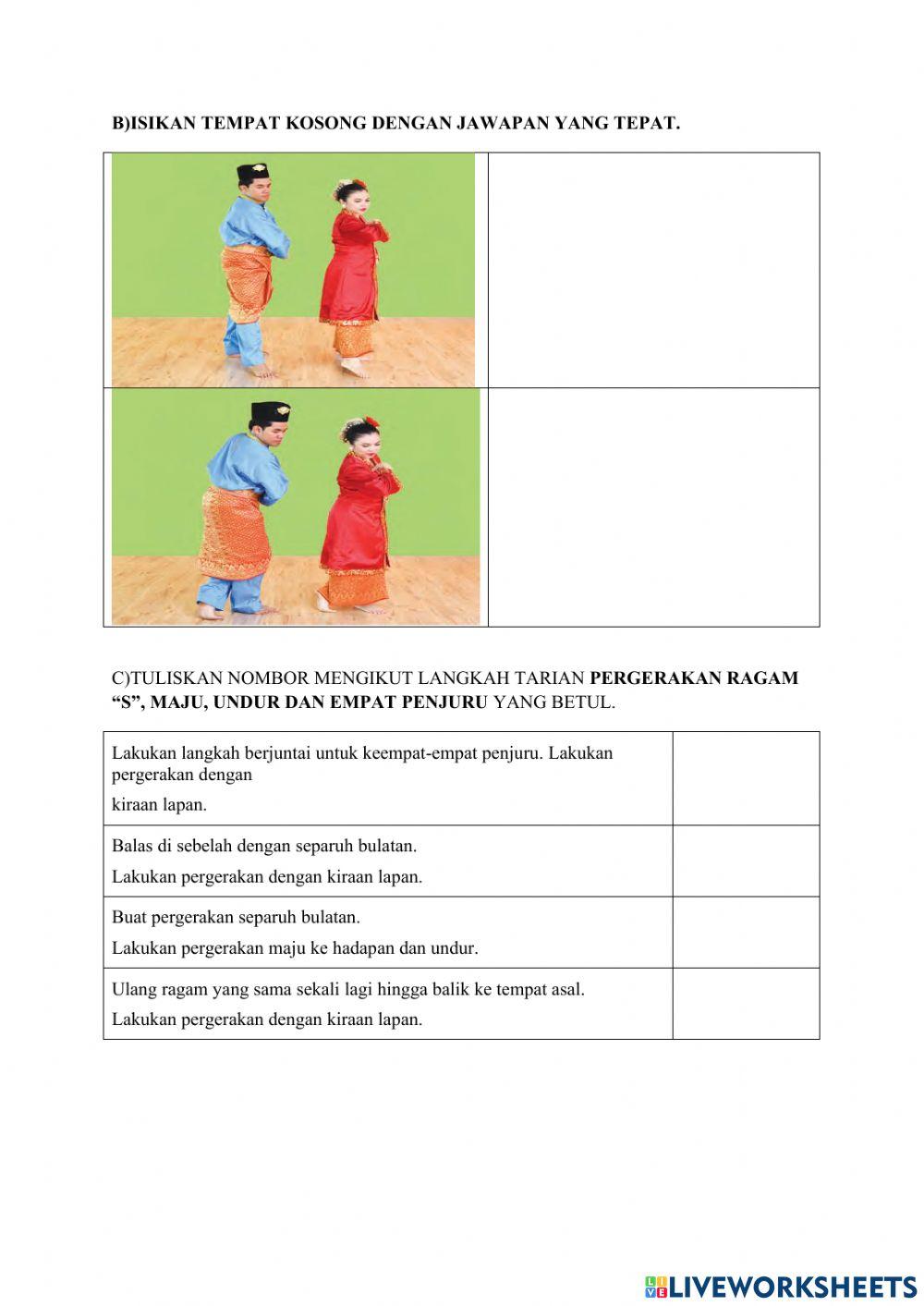 Asas gerak tari joget