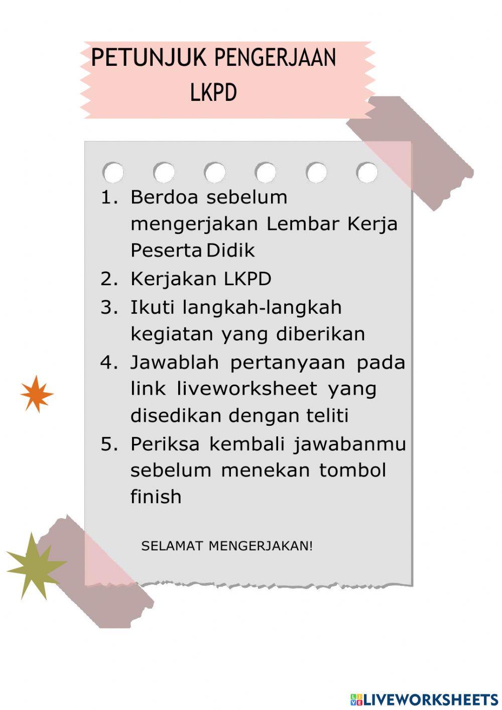 LKPD 2 TEMA 3 SUBTEMA 2 PEMBELAJARAN 6 PPKN