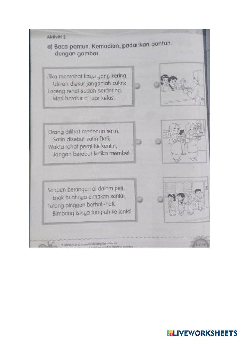 Bahasa Melayu Tahun 1