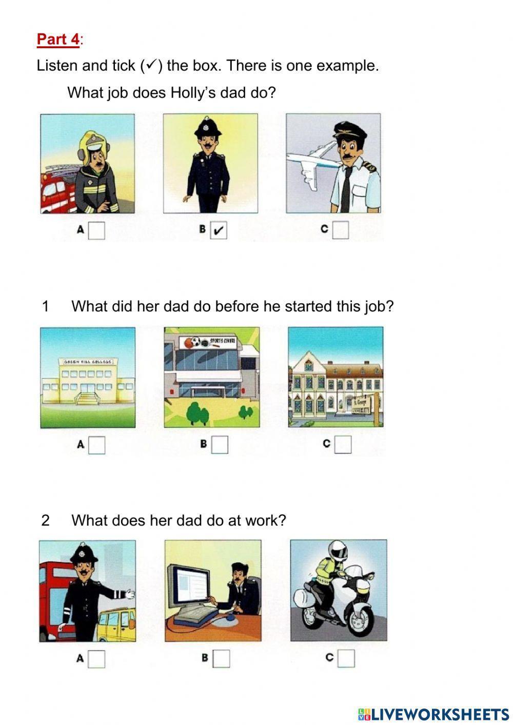 Flyers Listening Practice 39