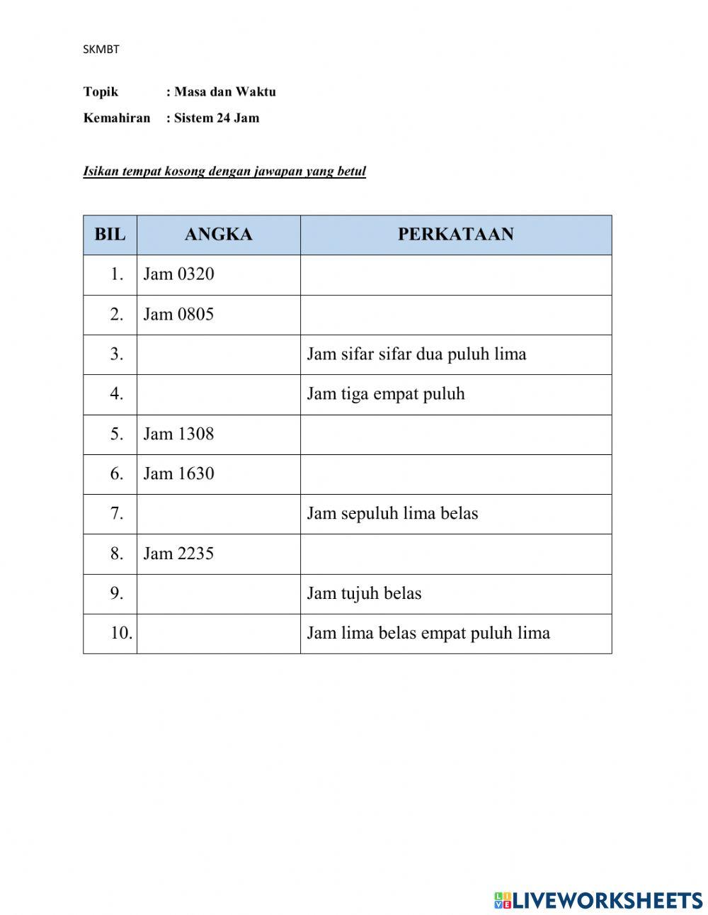 Matematik tahun 6