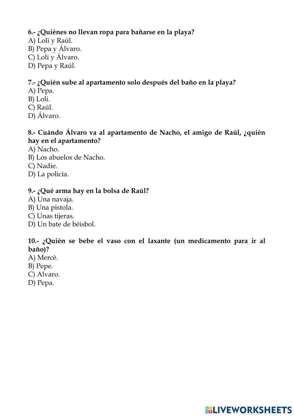 Apartamento en la Costa Brava. Capítulos 10, 11 Y 12