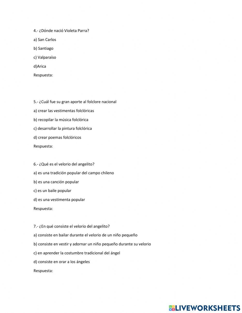 Guía vida y obra violeta parra I