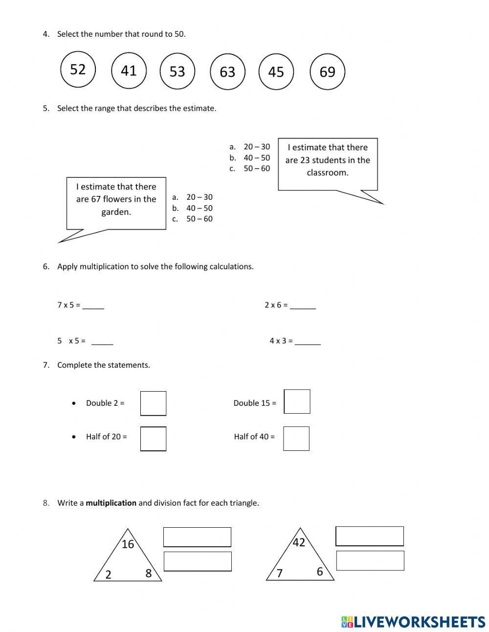 Review Guide II Term