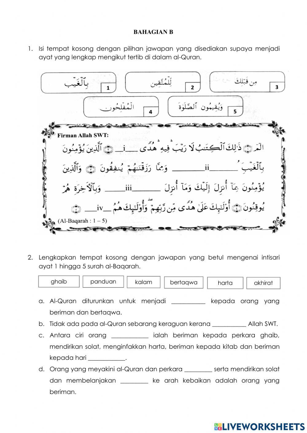 PTP 2 Pendidikan Islam