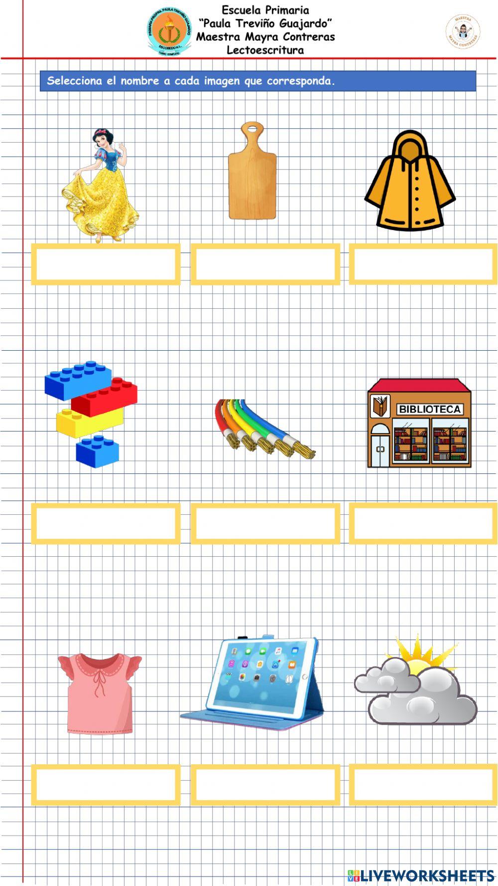 Lectoescritura silabas trabadas