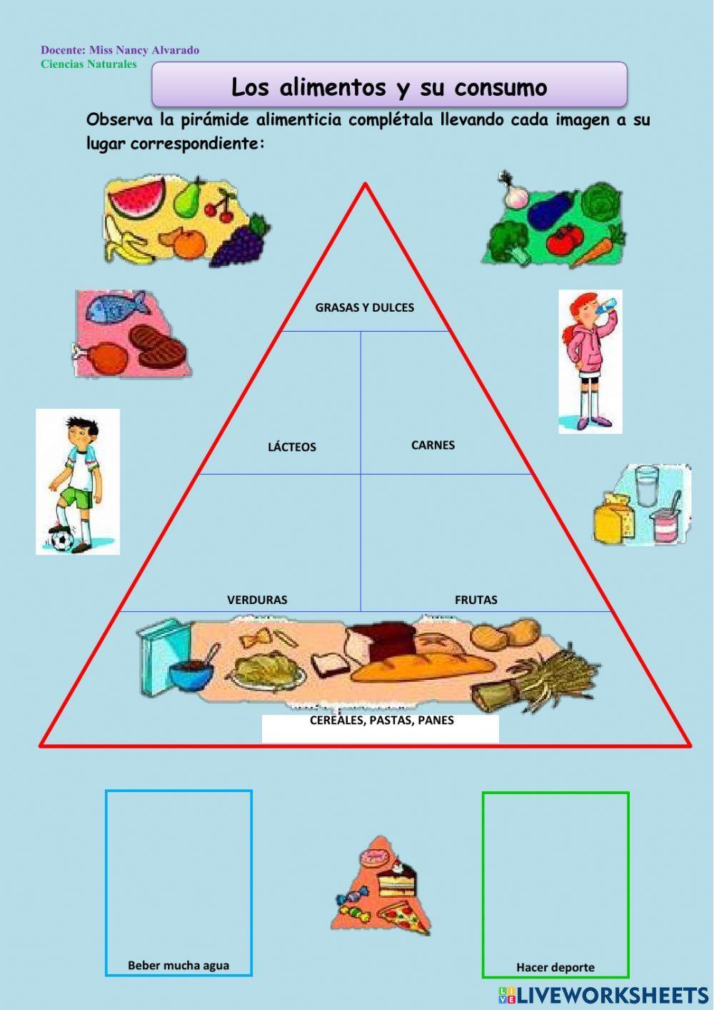 Los alimentos y su consumo