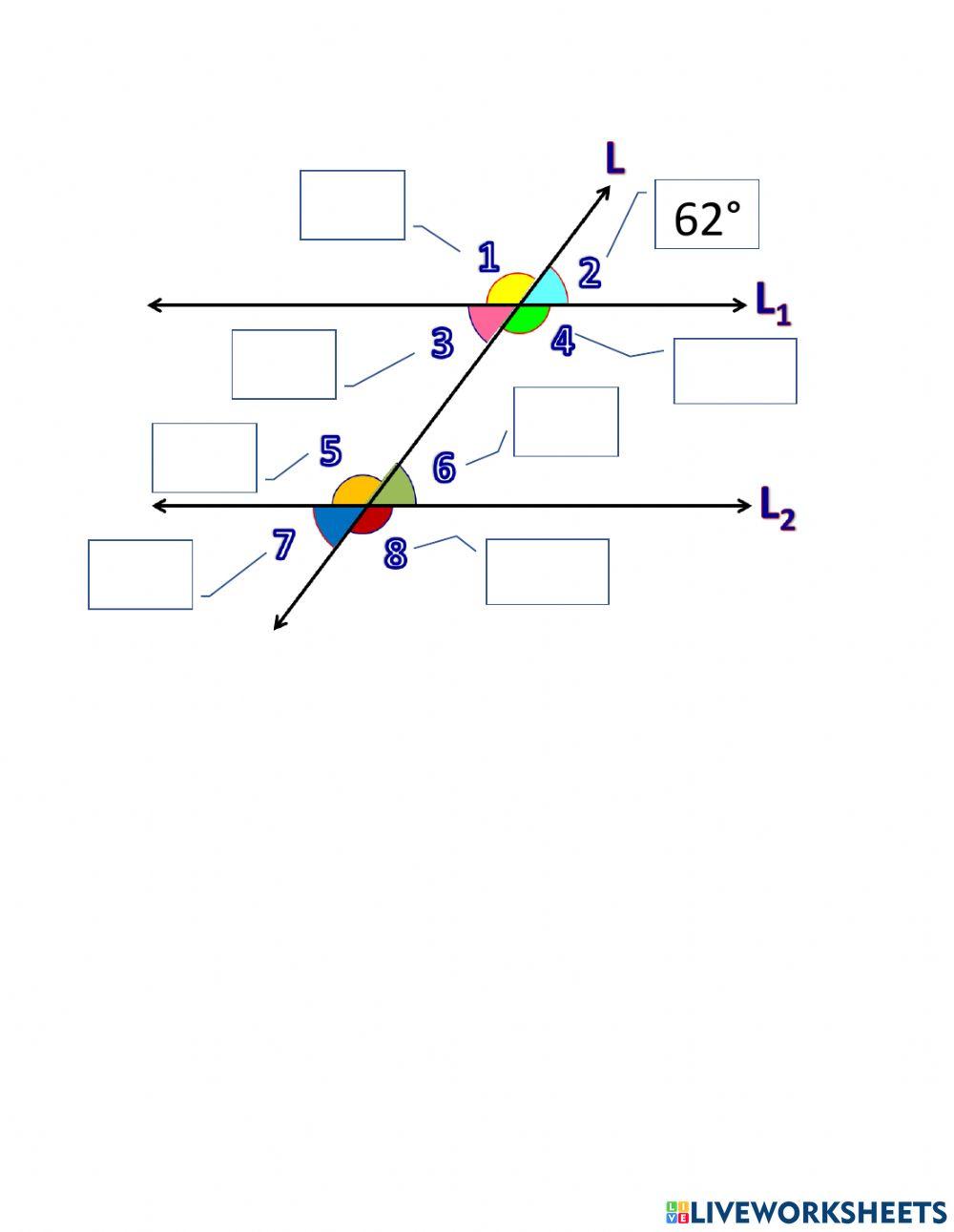 Paralelas cortadas por una secante