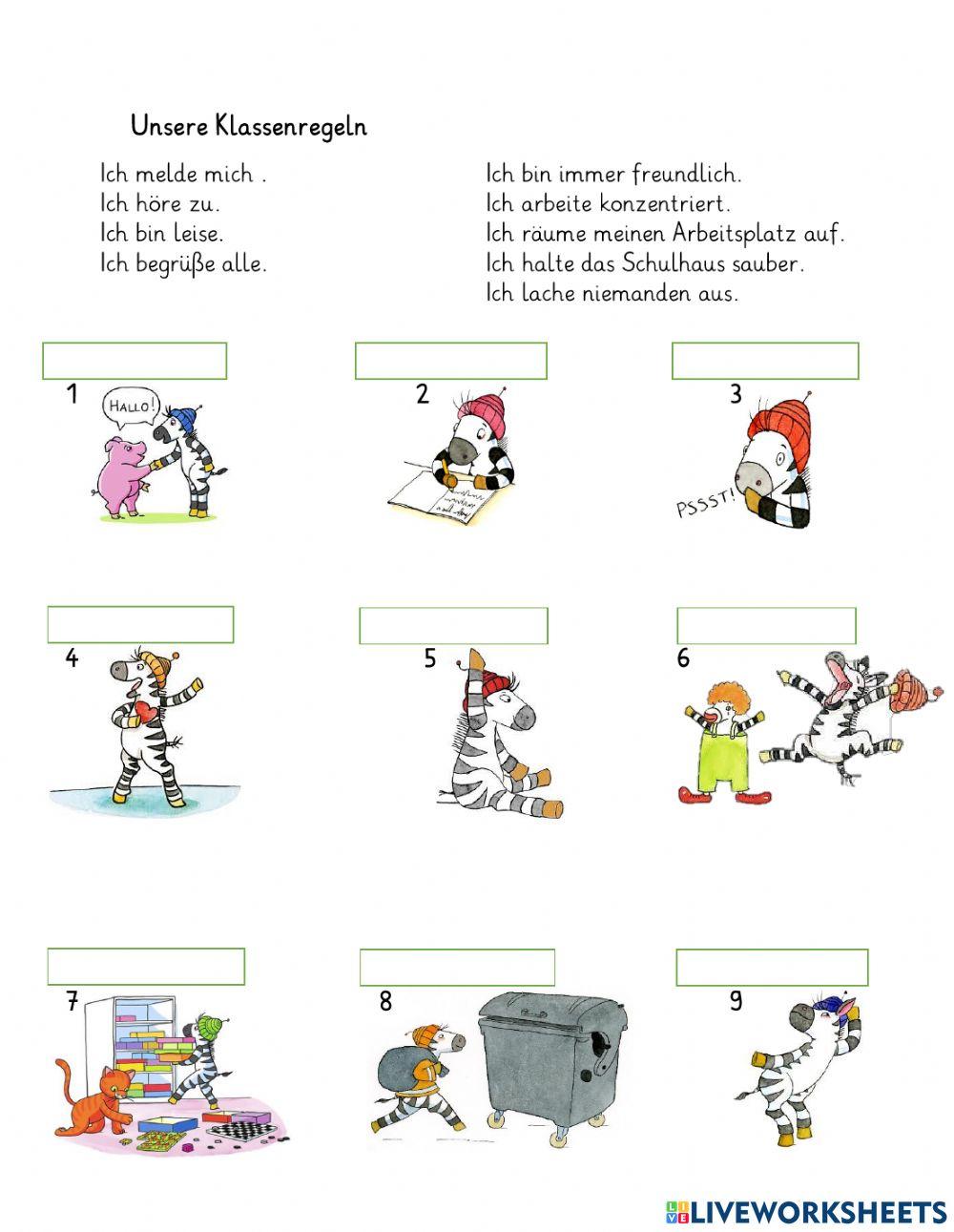 Klassenregeln