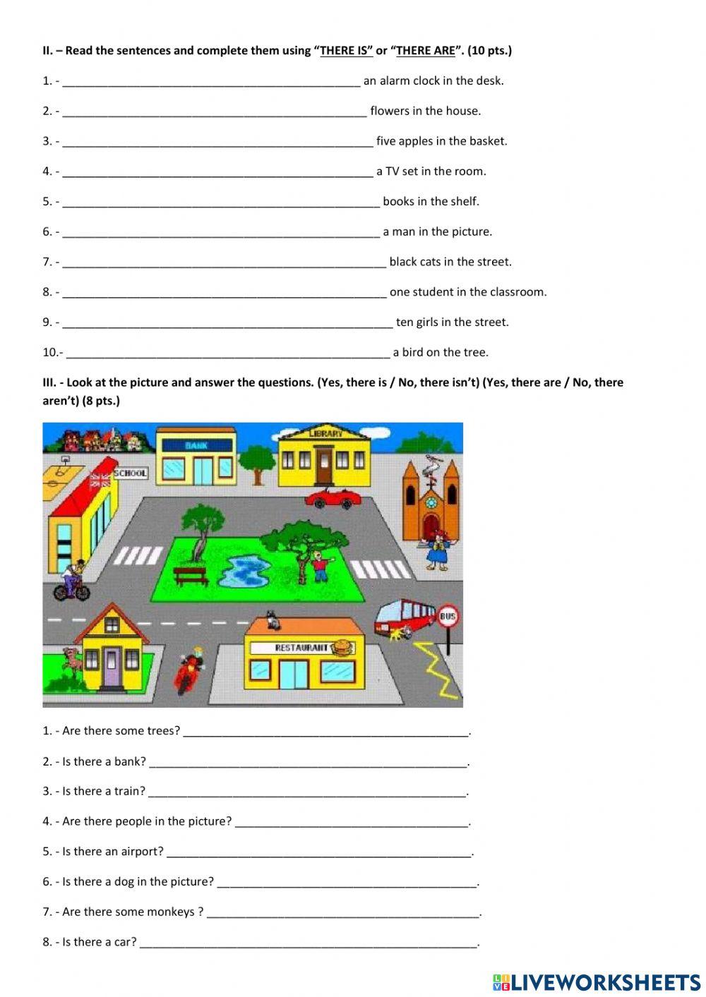 English test 5th grade