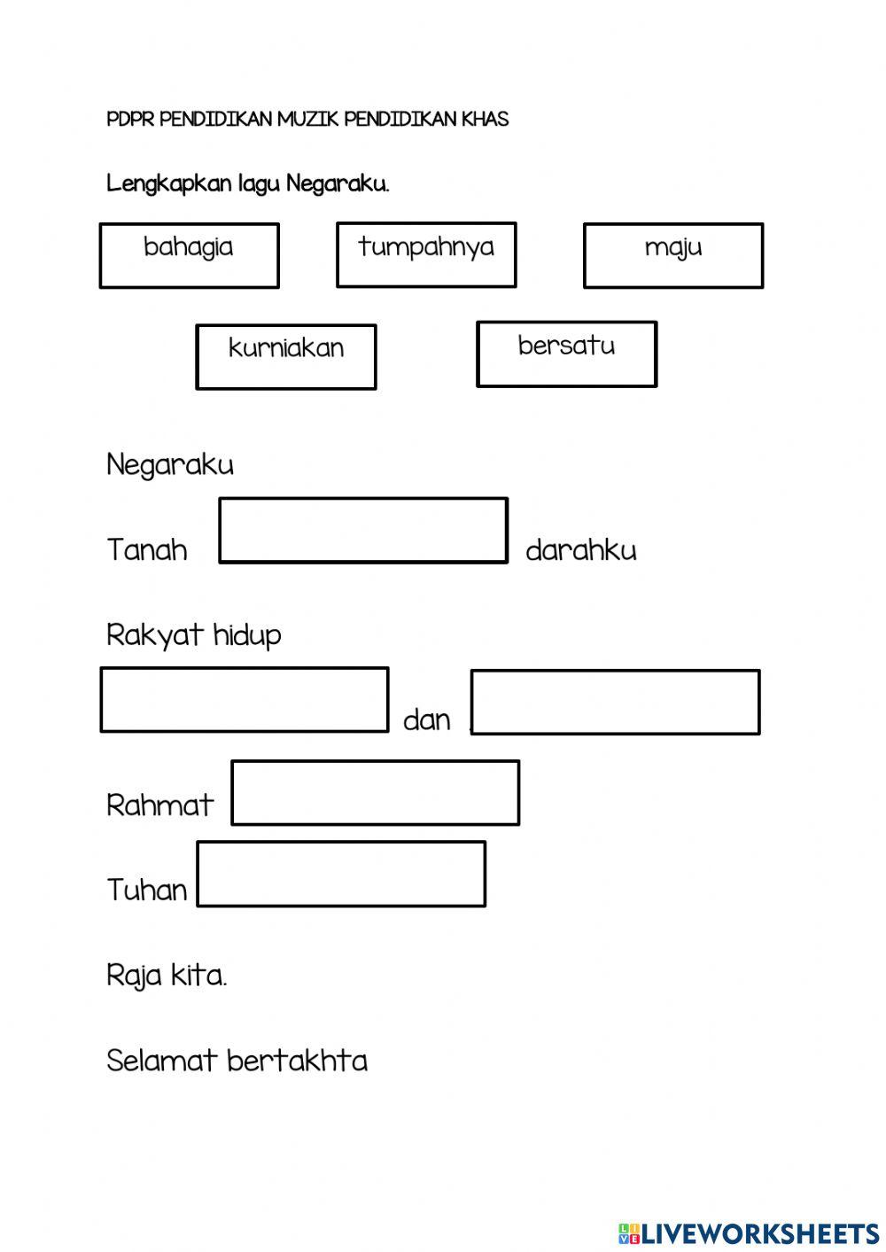 Pendidikan Muzik Pendidikan Khas Tahap 2