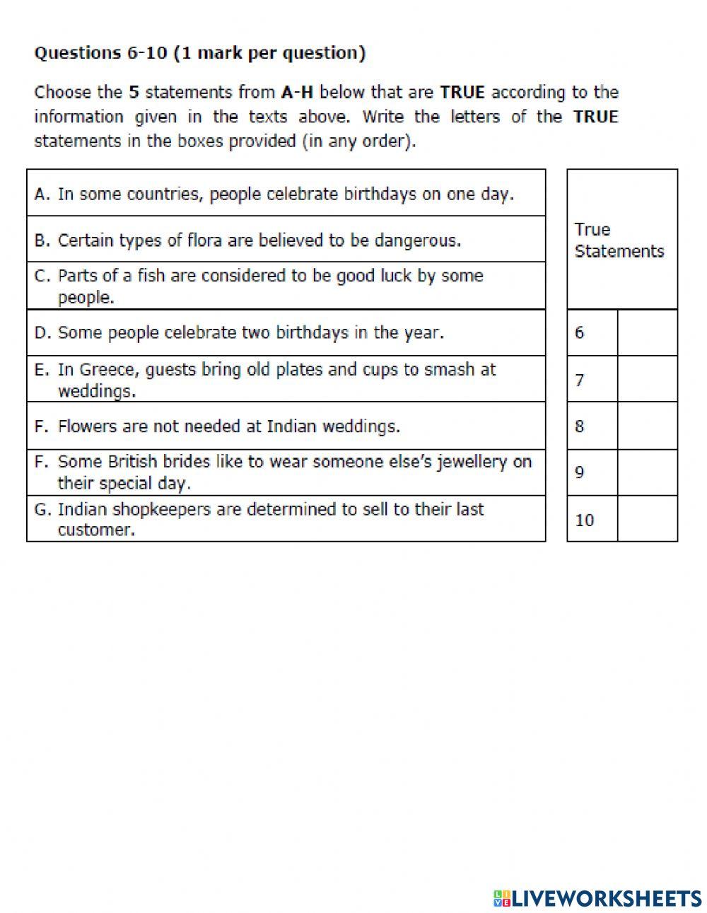 Custumes around the world