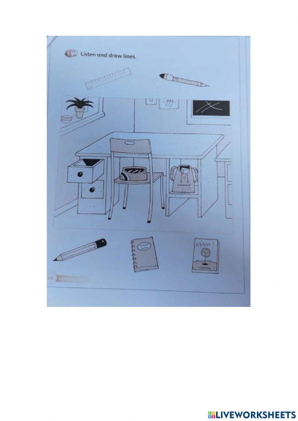 English year 1 :workbook page 40