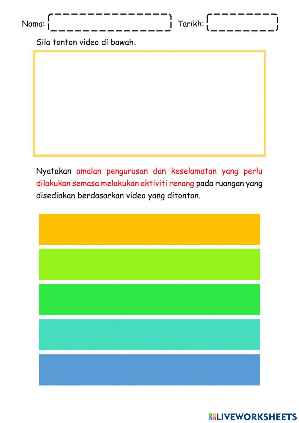 Mematuhi dan mengamalkan pengurusan dan keselamatan di air