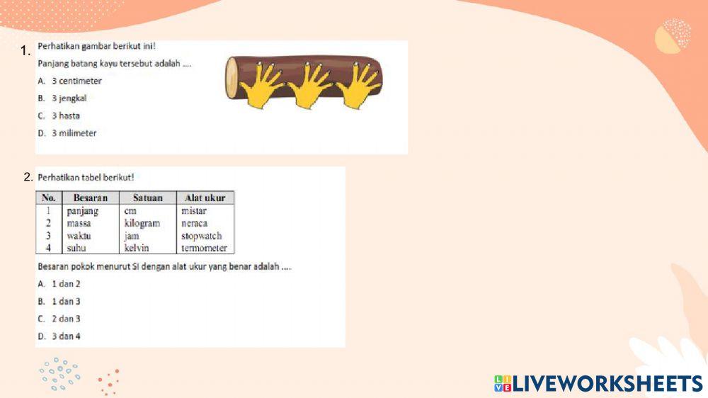 BESARAN DAN PENGUKURAN